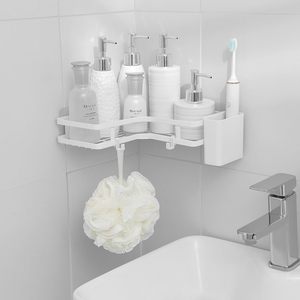 Modern Stainless Steel Metal Double Tier 5-Layer Multifunctional Standing Folding <b>Storage</b> <b>Rack</b> Bathroom Kitchen Use Holder - Product Image 2