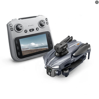 Drone RC Pliable K18 MAX Mini Caméra 4K WiFi avec Flux Optique, Maintien d'Altitude, Évitement d'Obstacles, Contrôle Gestuel pour Enfants, Moteur Brushless, en Plastique