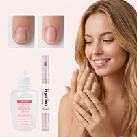 Kit d'Exfoliation pour Ongles : Stylo Essentiel Soin des Ongles, Exfoliant Adoucissant pour Peaux Mortes, Renforcement et Nutrition des Ongles, Outils de Manucure