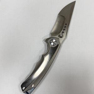 Cuchillo Plegable EDC para Exteriores <span class=keywords><strong>ELMAX</strong></span> de Aleación de Titanio, para Supervivencia en la Naturaleza, Campamento, Defensa Personal - Product Image 5