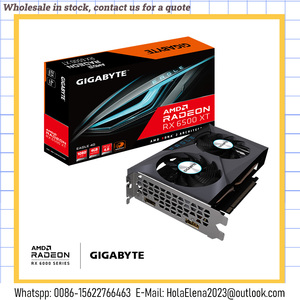 Tarjeta gráfica AMD Radeon RX 6500 XT EAGLE 4G Gigabyte GPU RX 6500 XT para computadora de escritorio, GDDR6 de 64 bits, DisplayPort 1.4a, PCIe 4.0 - Product Image 1