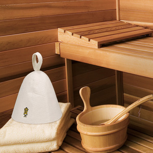 Enfilez ce chapeau de sauna en pure laine et laissez la chaleur devenir votre alliée. - Product Image 5