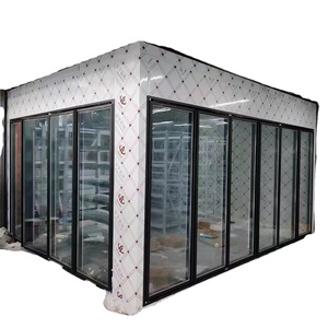 Offre Spéciale Commercial Réfrigération Bière Cave Chauffage Creux Charnière Trempé Low E Porte En Verre pour Refroidisseur Congélateur Walk-in Refroidisseur - Product Image 3