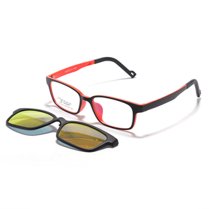 <span class=keywords><strong>Occhiali</strong></span> <span class=keywords><strong>da</strong></span> Sole Clip-on 2-in-1 per Bambine con Montatura TR, Comodi <span class=keywords><strong>da</strong></span> Indossare e Resistenti agli Urti - Product Image 1