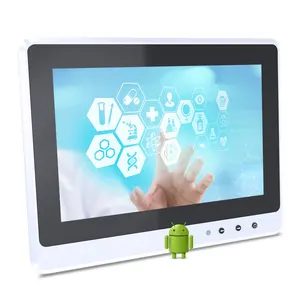 Bệnh Viện Chăm Sóc Sức Khỏe Di Động Y Tế Android Máy Tính Workstation Xe Đẩy Giỏ Hàng Bảng Điều Khiển PC Để Sử Dụng Bác Sĩ