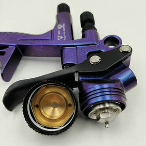 2005 nueva llegada pistola pulverizadora de pintura de coche ergonómica boquilla de 1,3mm en marrón o camaleón para HVLP personalizado OEM compatible - Product Image 3