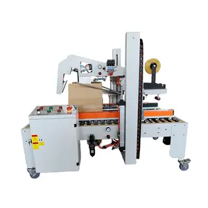 Original Factory Fully Auto Box Folding And Taping Machine Random Carton Case Sealer With Adhesive Tape For USA