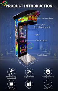Máquina de Boxeo Electrónica Personalizada que Funciona con Monedas, Máquina de Juego de Arcade para Entrenamiento de Boxeo, Máquina de Golpeo Electrónica - Product Image 4