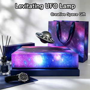 Lámpara OVNI de Levitación Magnética al por Mayor, Base Colorida, Luz Nocturna de Nave Espacial Flotante, Juguete Espacial Creativo, Regalo para Niños - Product Image 1