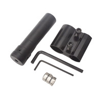 Mini viseur laser IR tactique réglable et lampe de signalisation pour lance-pierre - Construction métallique antichoc