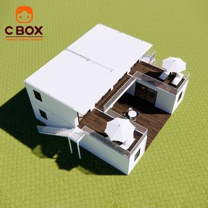 Cbox - Edificios Prefabricados Modulares Ecológicos de Lujo, Residencia de 2 Pisos, Villa, Hotel Resort, Casa Contenedor Desmontable - Product Image 5