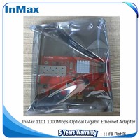 Fabricante InMax, tarjeta de red de fibra óptica SFP 1000M 1,25G LC PCI-E