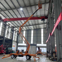 Plateforme élévatrice araignée compacte 18m Grande disponibilité en espace restreint pour les escaliers Construction d'églises