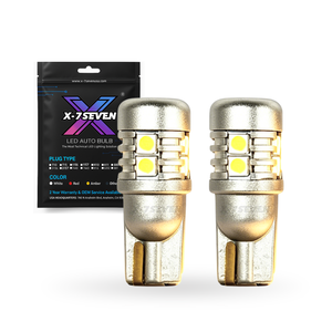 X-7SEVEN Wide Voltage 9-48V 194 168 W5W LED <strong>Bulb</strong> Canbus Error Free T10 LED <strong>Bulbs</strong> 6500K for <strong>Dome</strong> Map License Plate Trunk <strong>Lights</strong> - Product Image 1