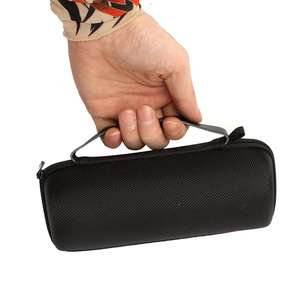 กระเป๋าเก็บของ EVA กล่อ<span class=keywords><strong>ง</strong></span>จัดระเบียบสำหรับลำโพ<span class=keywords><strong>ง</strong></span>กลางแจ้งแบบพกพาสีดำ - Product Image 4