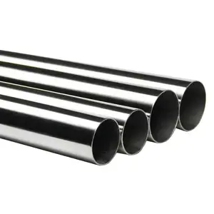 Vendita calda ss 304 tubo in acciaio inox sanitario decorativo saldato tubo in acciaio inox 304 310