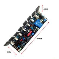 Carte d'amplification Mono 400W - Transistors 2SC5200 & 2SA1943 20V-90V Audio Hi-Fi Amélioré B388 CN/GUA