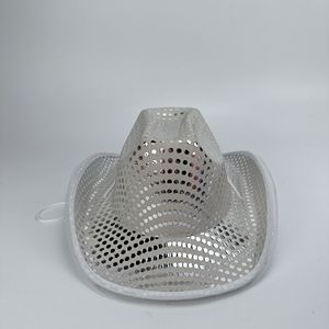 Chapeau lumineux LED coloré chapeau de <span class=keywords><strong>cowboy</strong></span> adulte pour les chapeaux de costume de fête de noël d'halloween - Product Image 5