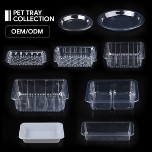 Groothandel Mini Dikte Transparante Gedroogde Vers Gesneden Fruit Wegwerp Blister <span class=keywords><strong>Plastic</strong></span> PET Verpakkingsdoos voor Afhaal - Product Image 3