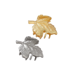 Pinza para el Cabello con Forma de Hoja de 6.5 cm, Acabado Mate, Accesorio para el Cabello - Product Image 1