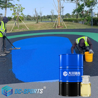 Colle polyuréthane PU pour piste d'athlétisme, granulés de caoutchouc EPDM, adhésif pour revêtements sportifs