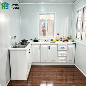 Maison préfabriquée personnalisée en conteneur extensible de 20 pieds ou 40 pieds avec cuisine, villa, logement préfabriqué, maisonnette portable, maison mobile - Product Image 3