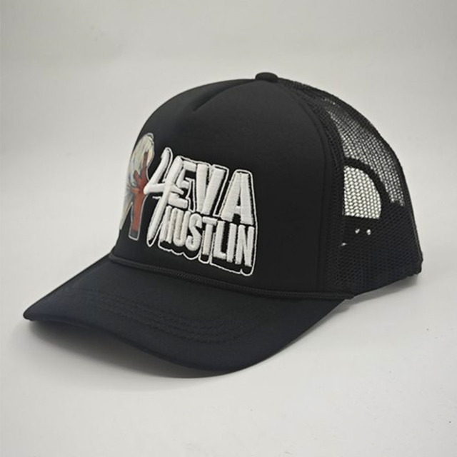 3D Embroidery Patch Foam Trucker Hat Snapback Cap With Custom logo
