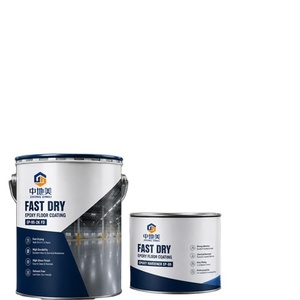 Decorative Color Flake System Self Leveling Epoxy Floor Coating and Epoxy Floor <b>Paint</b> for Residential Garage Driveway Coating - Product Image 1
