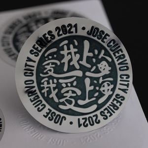 Etiquetas Adhesivas de Vinilo Redondas con Logotipo en Relieve, Diseño Personalizado, Resistentes al Agua, Venta al Por Mayor para Perfumes - Product Image 3