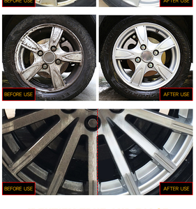 Precio de fábrica Cubo de rueda Limpieza Coche Neumático Removedor de manchas Vehículo Lavado Limpiador Champú - Product Image 3