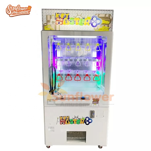 Coin Operated Machine Prize Machine Bill and Coin Acceptor Master Key Golden Key Master Vending Game Machine