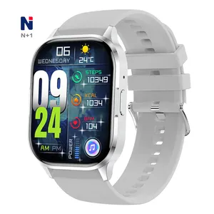 R & D Fréquence cardiaque NKS09 Écran AMOLED Montre intelligente Reloj Inteligente Smartwatch pour importateurs exportateurs