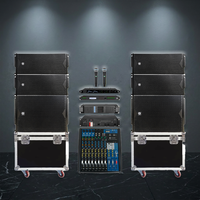 Haut-parleurs Line Array passifs en bois double 10 pouces LS3(4+2) Série LA, aimant en ferrite, 700W, mono, sensibilité audio, garantie 3 ans
