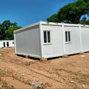 Casa Container Modulare a Pannelli Sandwich a Montaggio Rapido MaxPrefab per Alloggi di Lavoratori in Miniere e Campi Petroliferi, Carport Moderno - Product Image 1