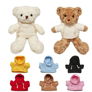 1 Pièce, Faible MOQ, Prix Usine, Ours en Peluche avec T-shirt de Couleurs Variées, Jouet en Peluche Doux pour Enfants, Cadeau - Product Image 6