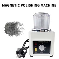 Polisseuse magnétique KT-90 220V/110V pour bijoux et outillage, machine à polir et à chanfreiner les métaux