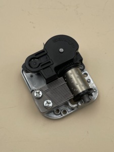 Mecanismo de Caja <span class=keywords><strong>Musical</strong></span> Giratorio de Cuerda Sankyo Silver de 18 Notas para Cajas de Música DIY, Regalos de Antigüedades de Boutique - Product Image 6