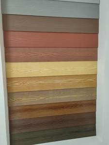 Mật độ cao sợi xi măng Hội Đồng Quản trị không amiăng bên ngoài hạt gỗ tường ốp chống cháy bên ngoài <span class=keywords><strong>siding</strong></span> - Product Image 4