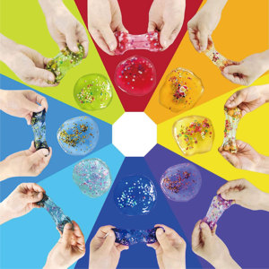 Factory Directly 24 Colors Eco-friendly Slime Kit <b>Christmas</b> <b>Gift</b> Kids Funny Educational Advent Calendar Ages 3+ - Product Image 4