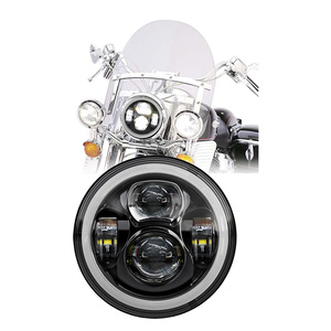 ดอท เอแมร์ค 7 นิ้วไฟหน้ารถจักรยานยนต์ LED สำหรับยามาฮ่า วีราโก้ 250 วีสตาร์ <span class=keywords><strong>650</strong></span> โรดสตาร์ วีแม็กซ์ สตราโตไลเนอร์ มิดไนท์อุปกรณ์เสริมอะไหล่ - Product Image 1