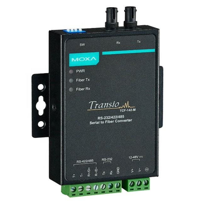 Industrial Grade Rs-232/422/485 to Fiber Converter Tcf-142 Tcf-142-m-sc/st New Original Industrial Automation Programmable