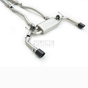Système d'échappement pour <span class=keywords><strong>Infiniti</strong></span> Q50/Q60 3.0T 2017-2024, système d'échappement Cat-Back avec embout de combustion, échappement en acier inoxydable - Product Image 6