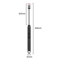 Allume-cigare électrique Usb à arc unique rechargeable sans flamme pour bougie de barbecue