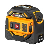 Outil de mesure industriel personnalisé de haute qualité avec écran LCD, ruban à mesurer numérique laser OEM, indice de protection IP54, précision de 2 mm, 0,05-40 m