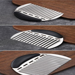 Coupe-légumes multifonctionnel en acier inoxydable Syh415 pour la maison et la cuisine, coupe-pommes de terre ondulées en gros - Product Image 5