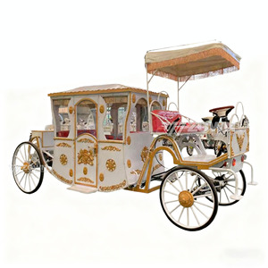 Carruaje Eléctrico Real de Lujo para Bodas, Transporte de 60V 80A con Batería, Ruedas Sólidas, Personalizable, Homologado CE, de 4 Ruedas - Product Image 2