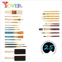 51pcs 궁극의 유성 페인트 세트 페인팅 액세서리 포함