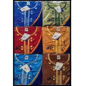 Ccy venta al por mayor de encargo elegante Jubba Thobe estilo marroquí hombre Thobe con bordado ropa en línea de lujo Abaya - Product Image 5