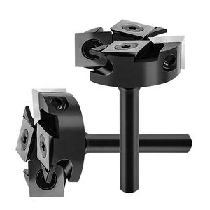 Fresa de 4 cuchillas desmontable XPtools para desbaste de tableros y madera desechada, brocas de router CNC para nivelación de tableros - Product Image 2