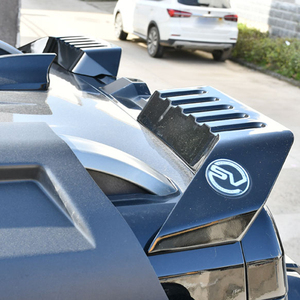 Acessórios do carro Split RearTrunk Spoiler Wing Back Boot Lip Segmentado Cauda Spoiler para Chery Jetuur Viajante T2 2023-2025 - Product Image 4